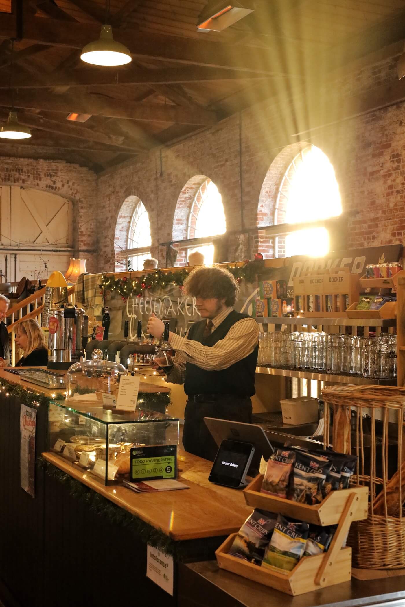 Docker at the Goods Shed