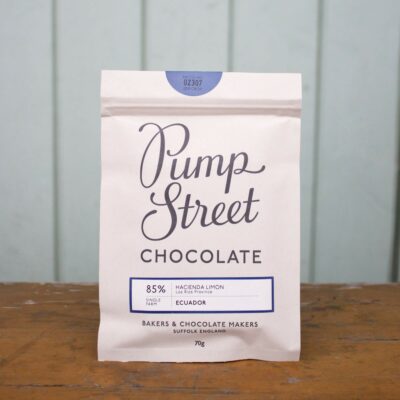 Pump Street 85percent Equadorian Dark Milk Chocolate Bar